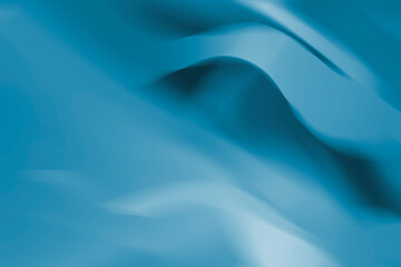 Fototapeta na wymiar Abstract blue background, beautiful lines and blur
