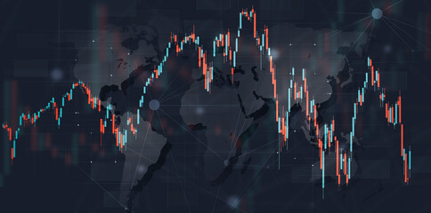 business stock market candles