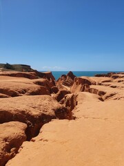 Naklejka premium red rock canyon