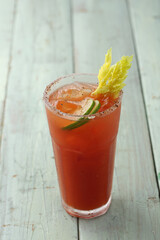 Bloody mary cocktail / Mocktail 