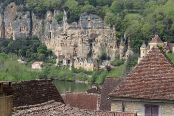 La Roque Gageac, Dordogne, Frankreich