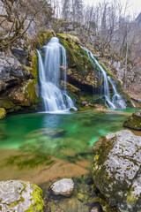 Waterfall Virje (Slap Virje), Triglavski national park, Slovenia