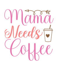 Obraz premium Mother's day t shirt design