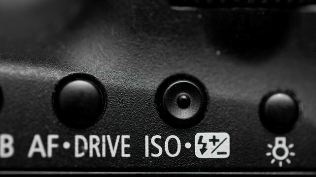 ISO Buttons On Digital Camera