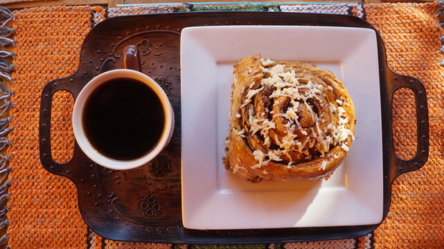 Golfeado y caf&eacute;