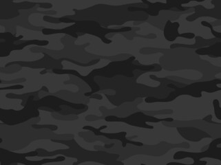 
Seamless camouflage pattern grey. Army background. Military texture. Print. Vector illustration