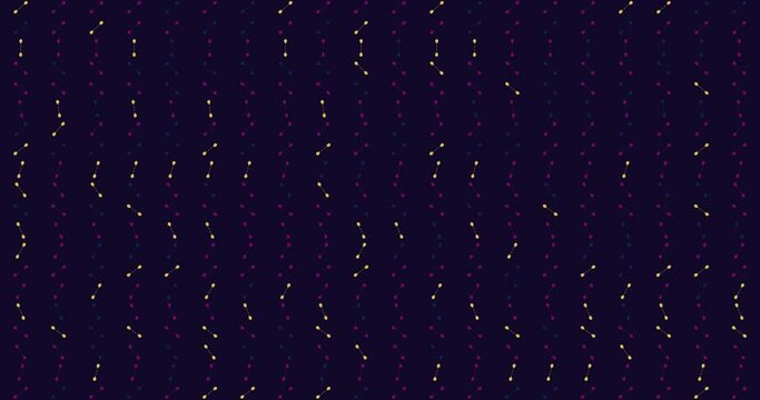 Geometric pattern background in loop. Simple minimal abstract background with geometric elements