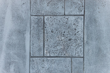 Blue cement background. Wall texture 