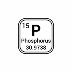 P phosphorus chemical element periodic table
