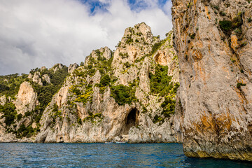 Fototapeta premium Tour de l'ile de Capri