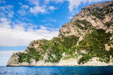 Naklejka premium Tour de l'ile de Capri
