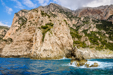 Fototapeta premium Tour de l'ile de Capri