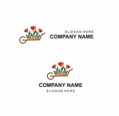 garden gardener gardening logo for website and company