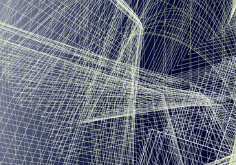 Abstract techno background with geometric elements. Modern graphic design template elements for flyer, card, cover, brochure, or landing page