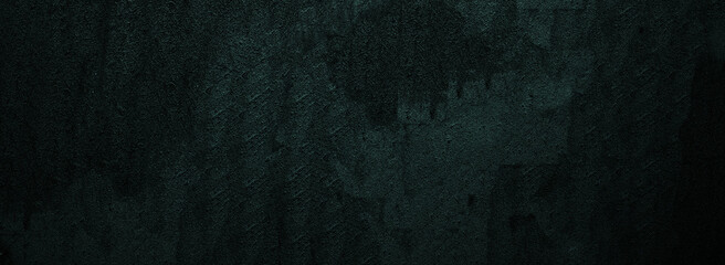 Scary dark walls, Long black concrete cement texture for background