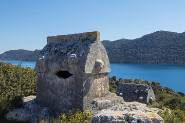 Ruins on Lycian way