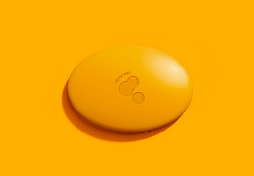 Oval Bar Soap Mockup