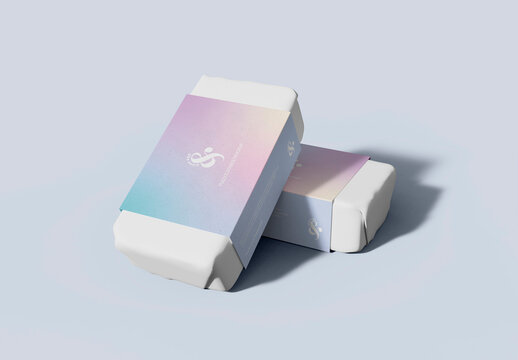 Soap Bars Package Mockup