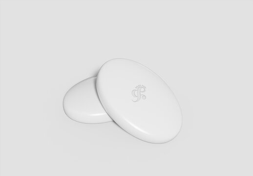 Oval Soap Bar Mockup