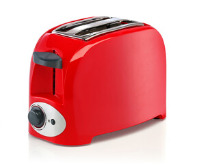 Electric toaster isolated on white background - 502262677