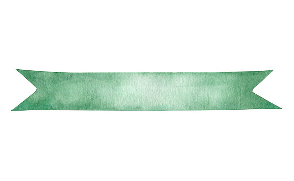 green ribbon banner