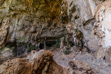 Fototapeta na wymiar cave in the city of Januaria, State of Minas Gerais, Brazil