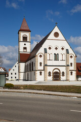Fototapeta na wymiar St. Jakobus Maior Kirche in Bubsheim (Landkreis Tuttlingen)
