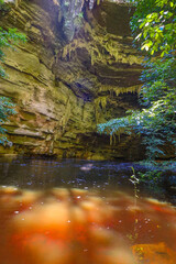 cave in the city of Januaria, State of Minas Gerais, Brazil
