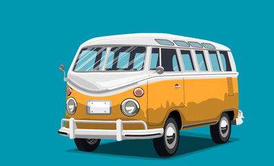Van Illustration. Vector © Li
