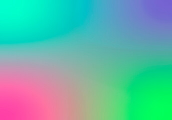 Fondo de degradado con colores azul, verde, rojo, amarillo y rosa.