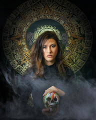 Beautiful girl  in Fine Art Style 