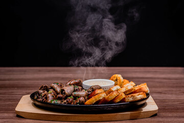 exquisite and delicate food