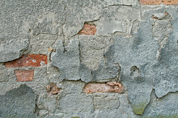texture of the old plaster