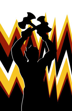 Shango Deity from Yoruba (Afro-Brazilian) mythology