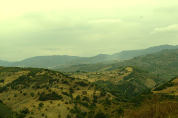 Fototapeta na wymiar Panorama Campestre - Calabria