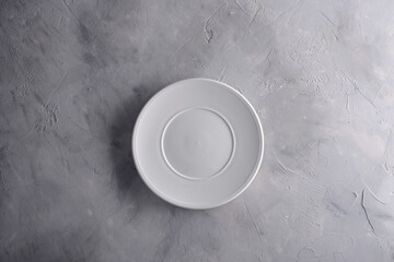 plate on a table