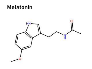 Melatonin is a natural product found in plants and animals. It is primarily known in animals as a hormone released by the pineal gland in the brain at night