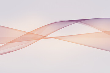 Elegant curve wave line background. Luxury realistic 3d concept