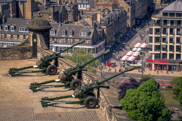 view from the Edinburgh castle