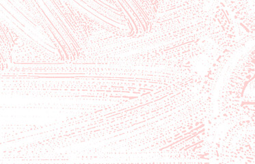 Grunge texture. Distress pink rough trace. Fascina