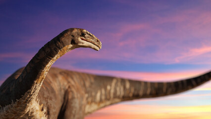 Plateosaurus engelhardti, dinosaur from the Late Triassic epoch  © dottedyeti