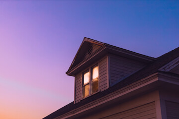 House in Sunset
