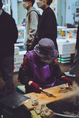 traditional food market