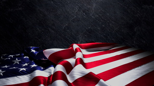Memorial Day Banner with Copy-Space.