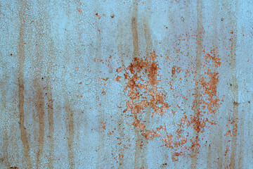 Grunge rusted metal texture, rust, and oxidized metal background. Old metal iron panel