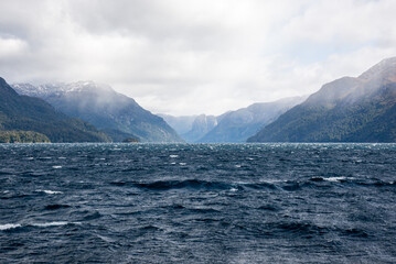 View of the Nahuel Huapi lake, Rio Negro, Argentina