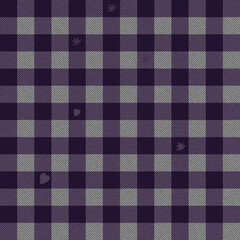 Gingham pattern set clothing tablecloth towel fabric hand design smooth background