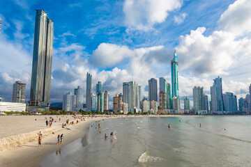 praia de Balneário Camboriú Santa Catarina Brasil