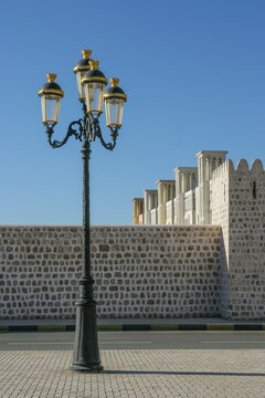 A Lamp Post in Sharjah's Heritage Area