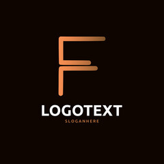 letter F logo